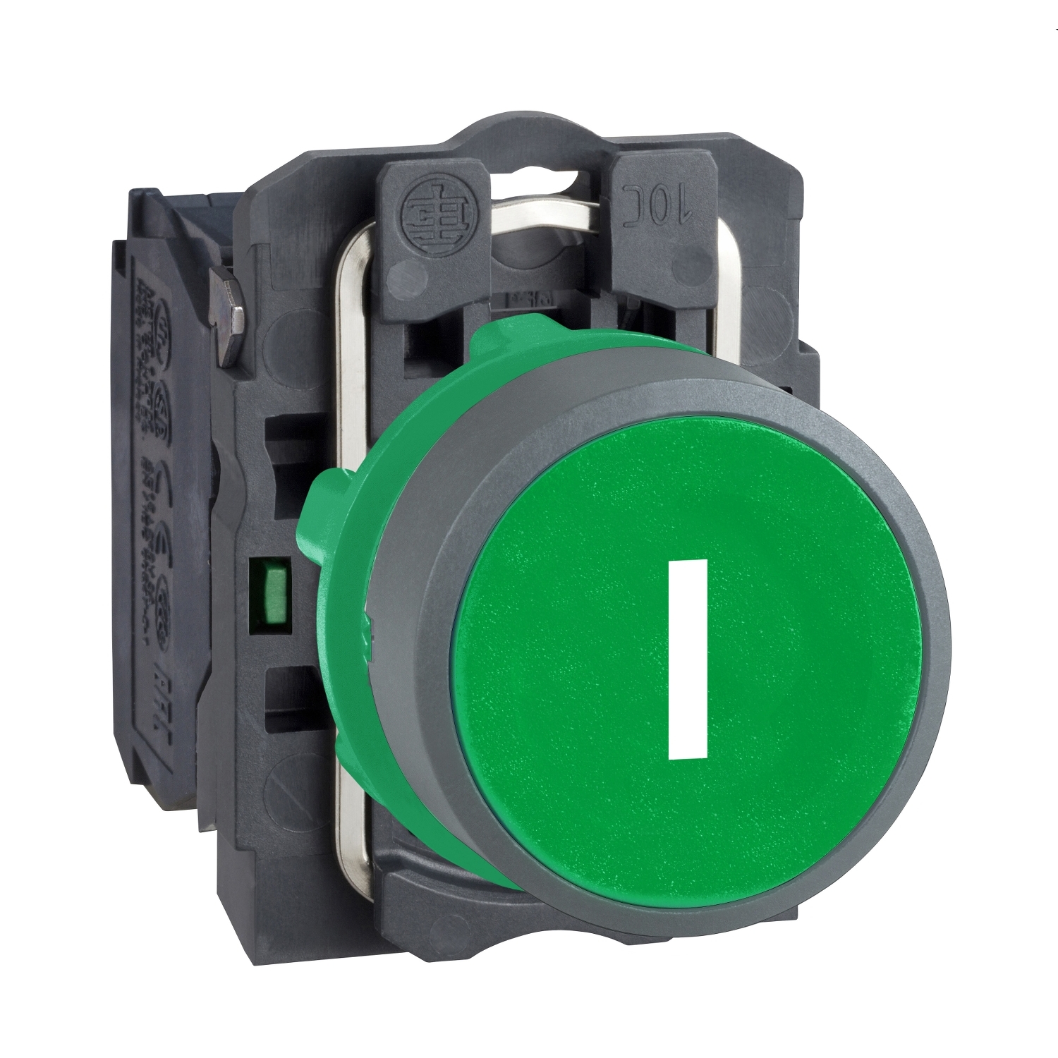 Schneider Electric XB5 Series Push Button, 22mm Cutout, 1 NO, 600V, IP66, IP67