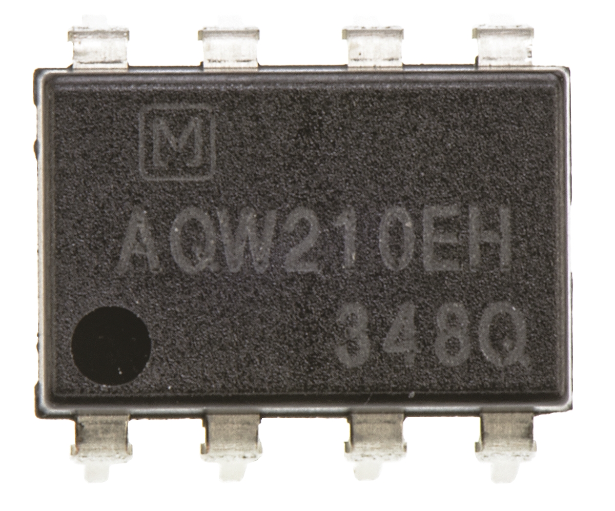 Panasonic Solid State Relay, 0.12 A Load, PCB Mount, 350 V Load, 1.5 V Control