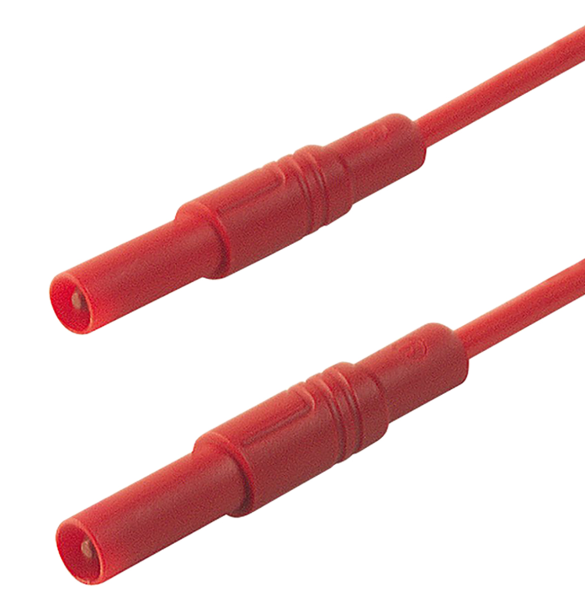 Hirschmann Test & Measurement, 16A, 1000V ac/dc, Red, 500mm Lead Length