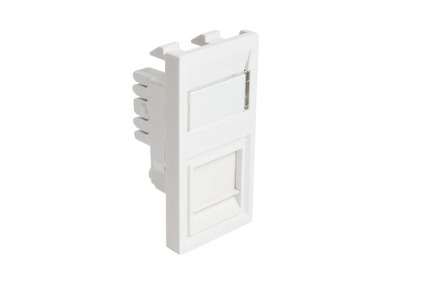 HellermannTyton Connectivity HTC, Cat6 Module, UTP Shielding