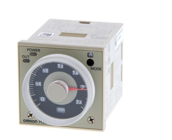 Omron H3CR Series DIN Rail Mount Timer Relay, 240V ac, 0.1 s → 600h