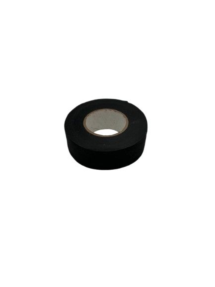 RS PRO Electro Insulating Tape Black PET Cloth Electrical Tape, 15mm x 15m