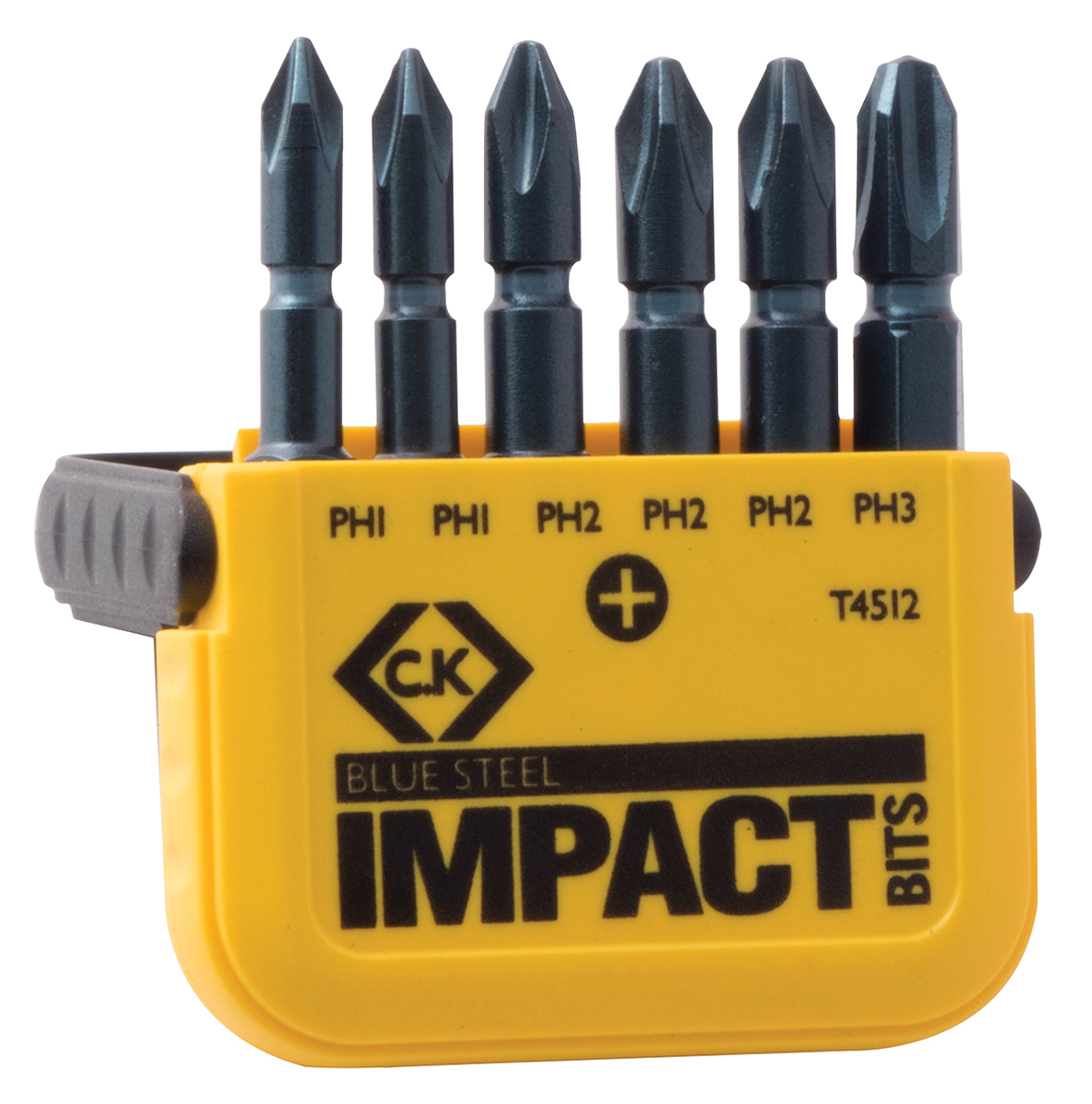 CK Impact Bit Set 6 Pieces, Phillips