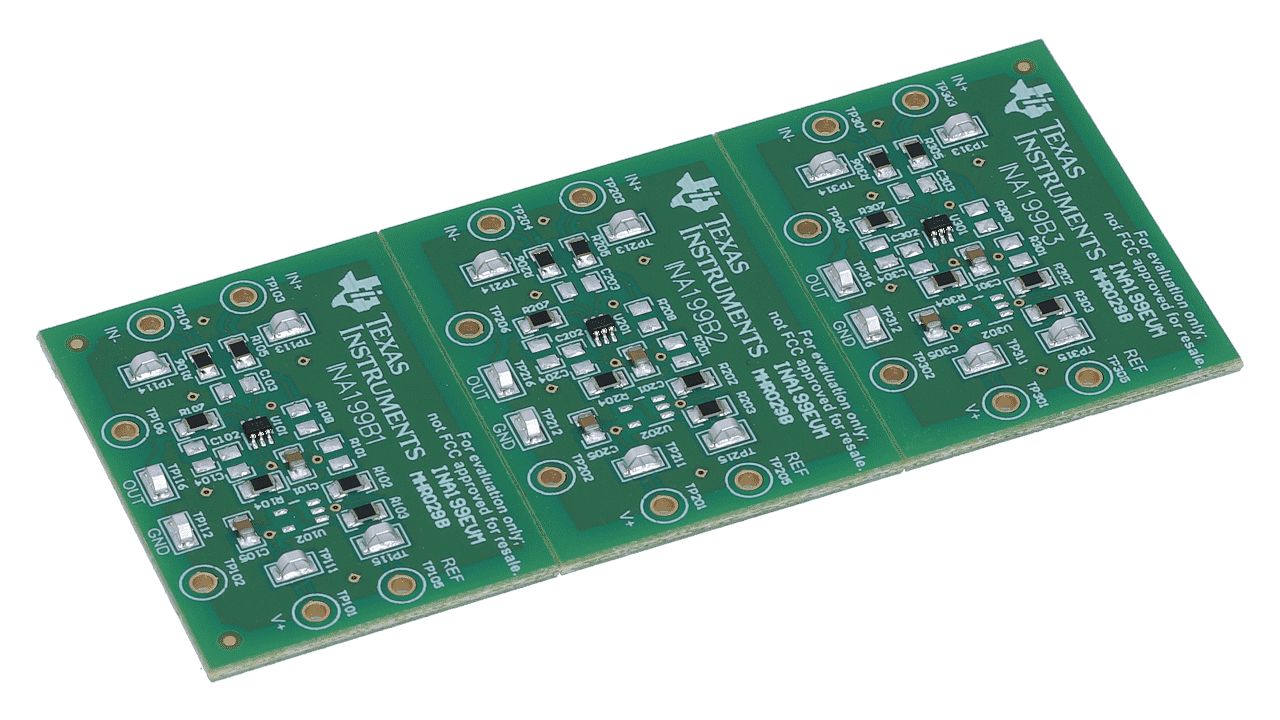 Texas Instruments INA199EVM, Amplifier IC Development Kit Current Sensing Amplifier Evaluation Module for INA199 for