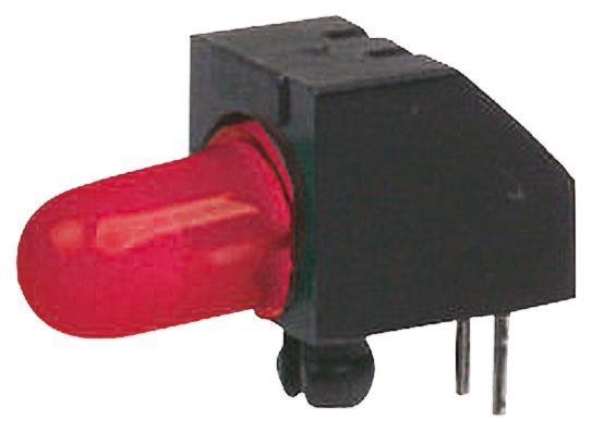 Marl 125-505-04, Red Right Angle PCB LED Indicator, Through Hole 2 V