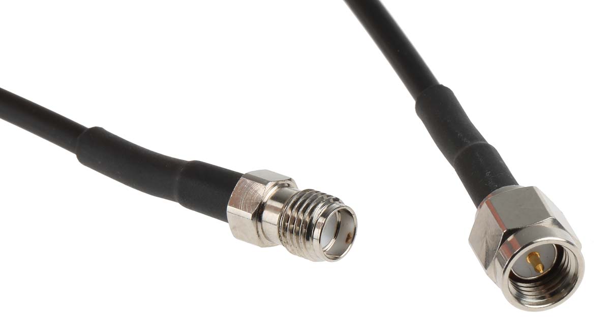 Siretta ASMA Series, 5 m, RF LLC100A Coaxial, Terminated 50 Ω