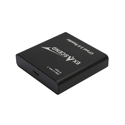 Exascend 1 port USB 3.2 Memory Card Reader for Cfast Memory Cards
