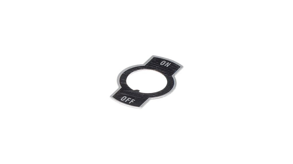 APEM Legend Plate for Use with Switches, I - O, On Off