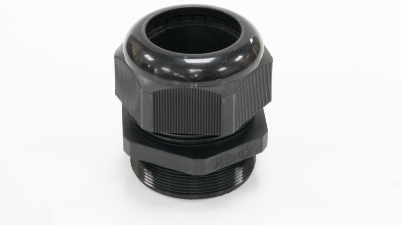 RS PRO Plastic Cable Gland Thread Size PG42, For Use With Heavy Duty Power Connector