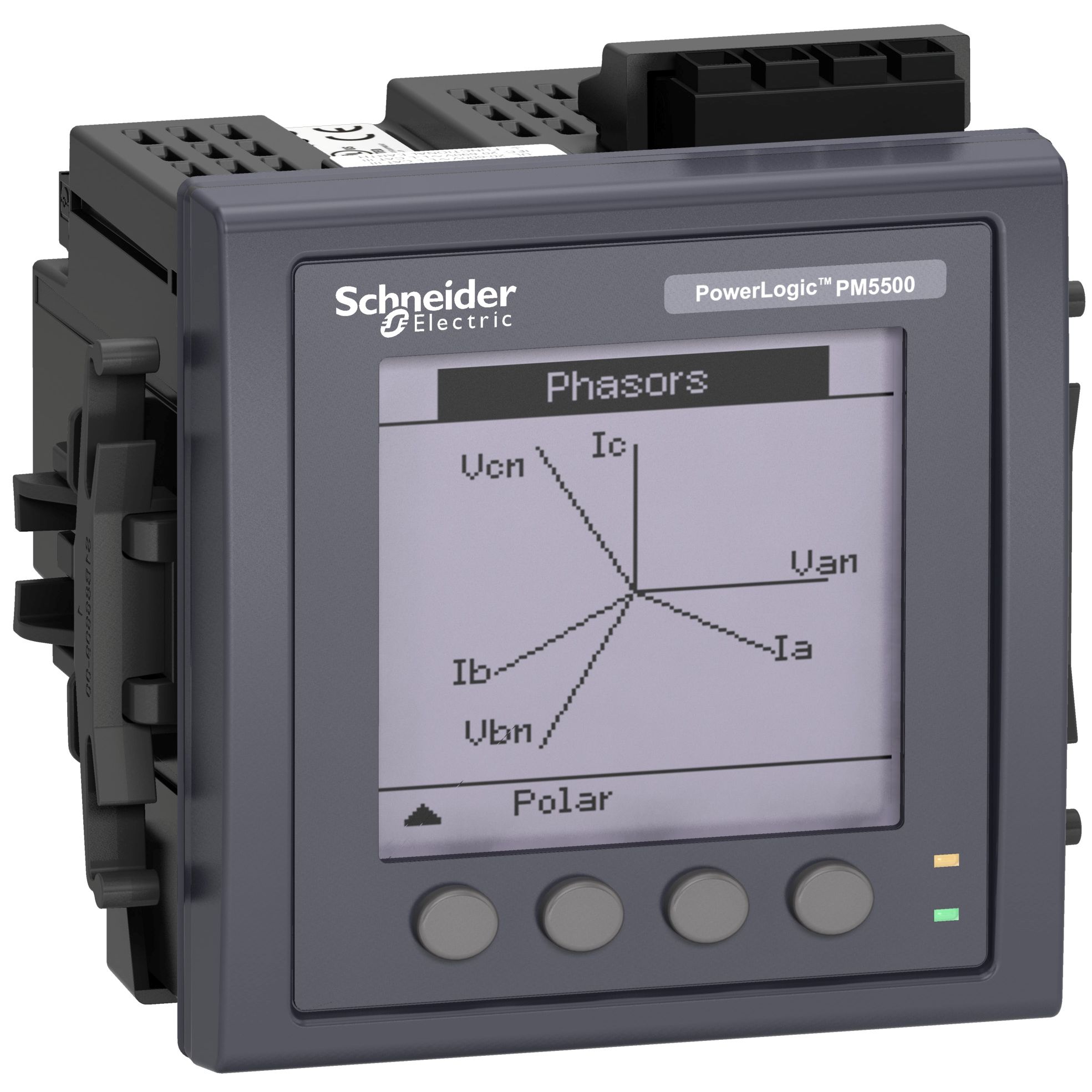 Schneider Electric 1, 3 Phase Backlit LCD Energy Meter