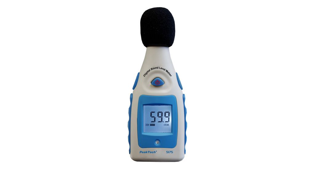 PeakTech 5175 Sound Level Meter, 40dB to 130dB, 8.5kHz max