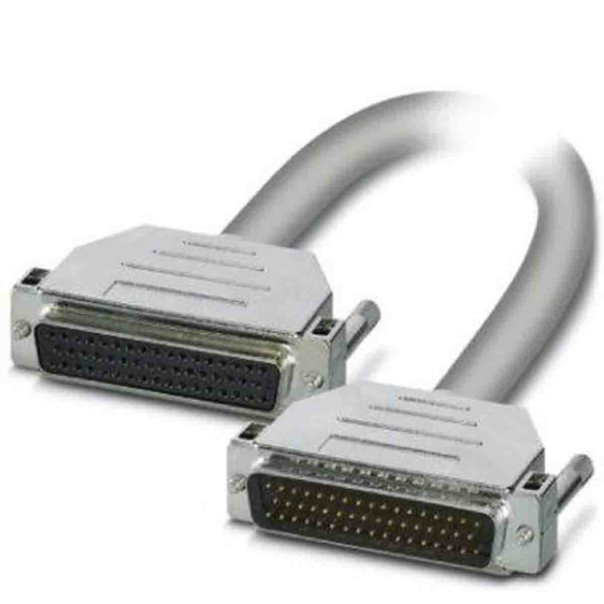 Phoenix Contact Female 50 Pin D-sub to Male 50 Pin D-sub Serial Cable, 1.5m, D50SUB Series