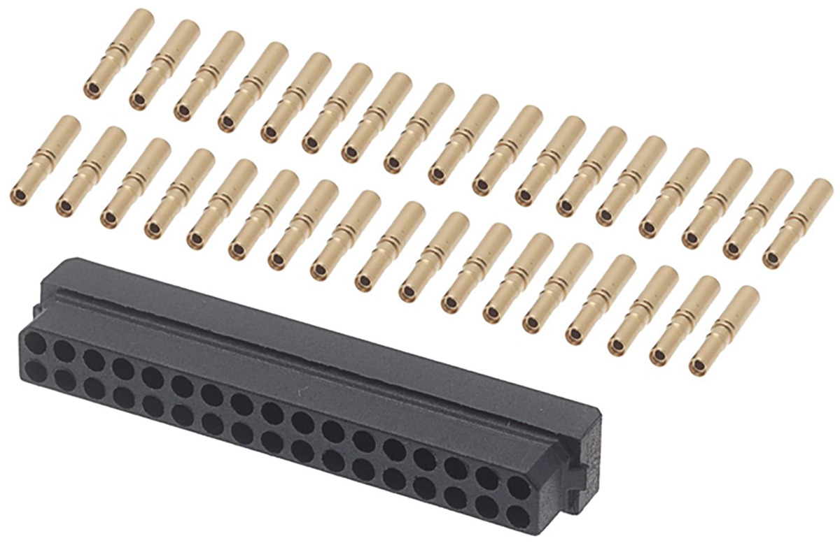 HARWIN Datamate Connector Kit Containing 17+17 DIL Female Socket