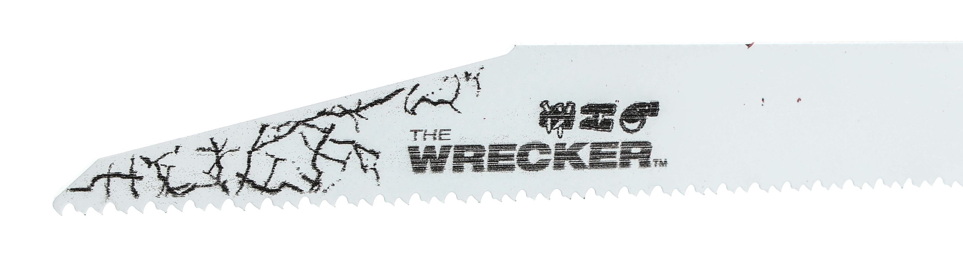 7/11 Teeth Per Inch Multiple Materials 300mm Cutting Length Reciprocating Saw Blade, Pack of 25