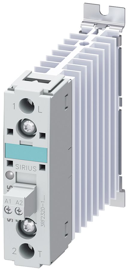 Siemens 3RF2 Series Solid State Relay, 20 A Load, DIN Rail Mount, 600 V Load, 30 V Control