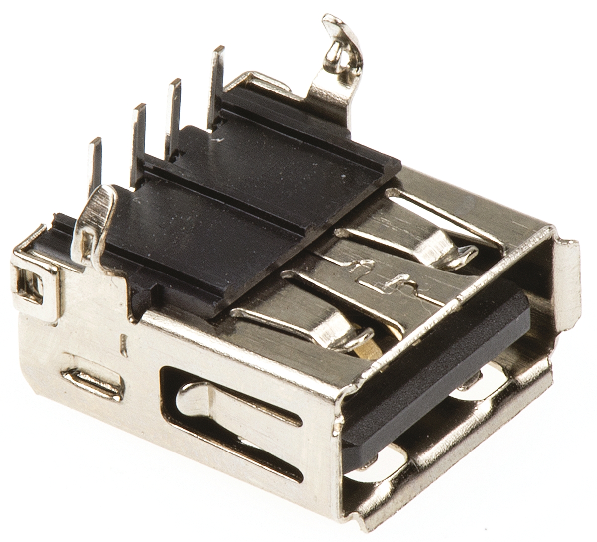 ASSMANN WSW Right Angle, Through Hole, Socket- Single Port Type A USB Connector