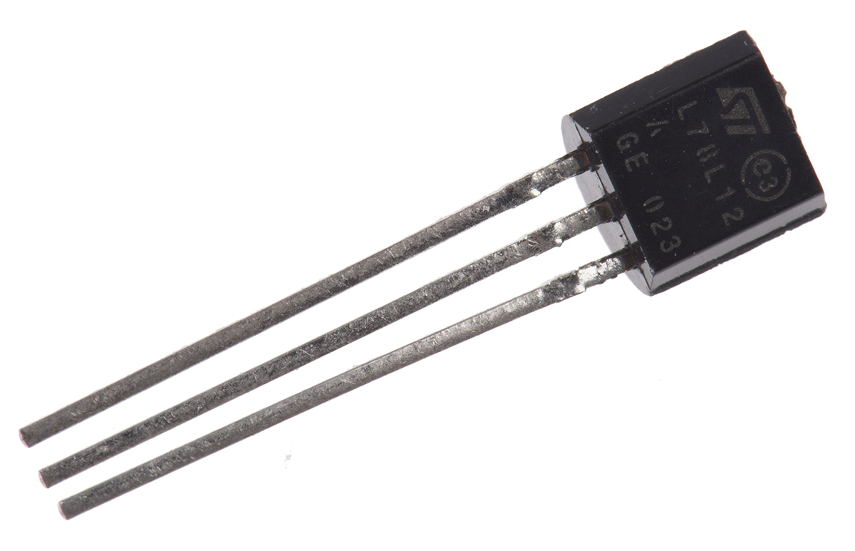 STMicroelectronics L78L12ACZ, Voltage Regulator 35V TO-92 3-Pin