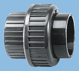 Georg Fischer Plastic Pipe Fitting, Straight Union, 40mm