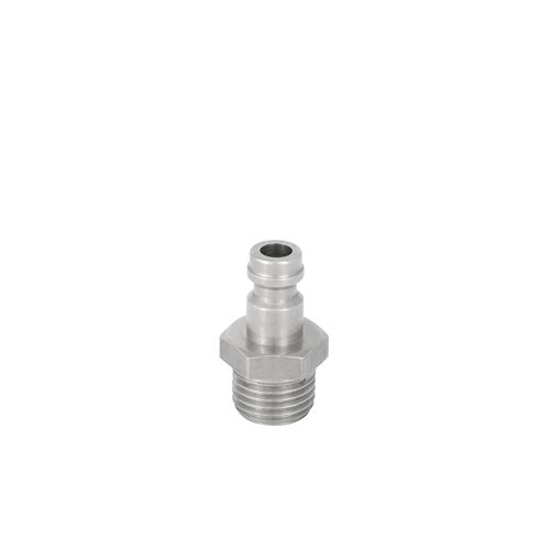 RS PRO Brass Male Pneumatic Quick Connect Coupling, M14 Male Threaded