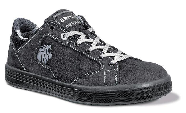 UPower SN20014 Unisex Black Aluminium Toe Capped Safety Shoes, UK 7, EU 41