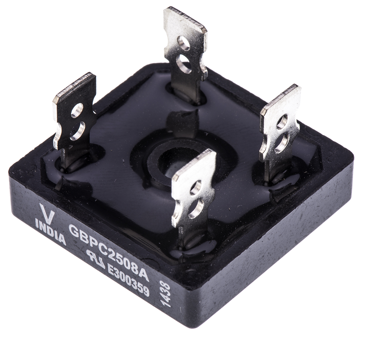 Vishay Bridge Rectifier, 25A, 800V, 4-Pin