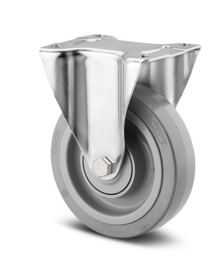 Tente Fixed Castor Wheel, 300kg Capacity, 160mm Wheel