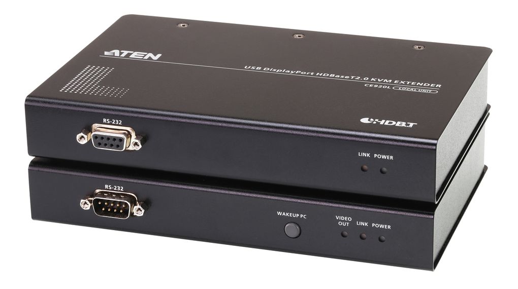 Aten USB HDBase T over HDBaseT KVM Extender, 100m