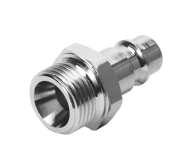 Festo Brass Male Pneumatic Quick Connect Coupling, G 1/4 Male Threaded