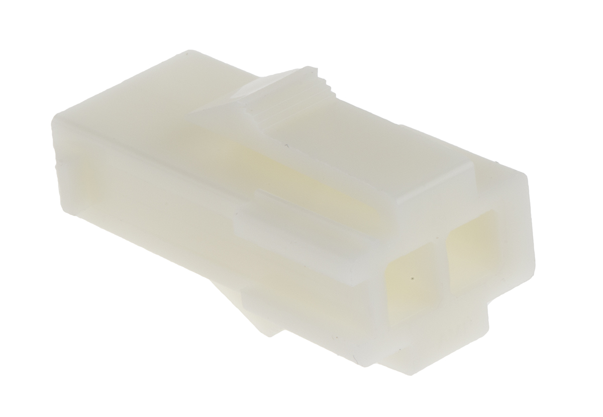 TE Connectivity, Mini-Universal MATE-N-LOK Female Connector Housing, 4.2mm Pitch, 2 Way, 1 Row