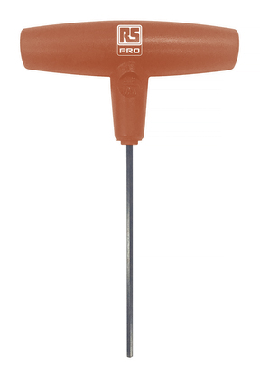 RS PRO T Shape Metric Hex Key, 2mm