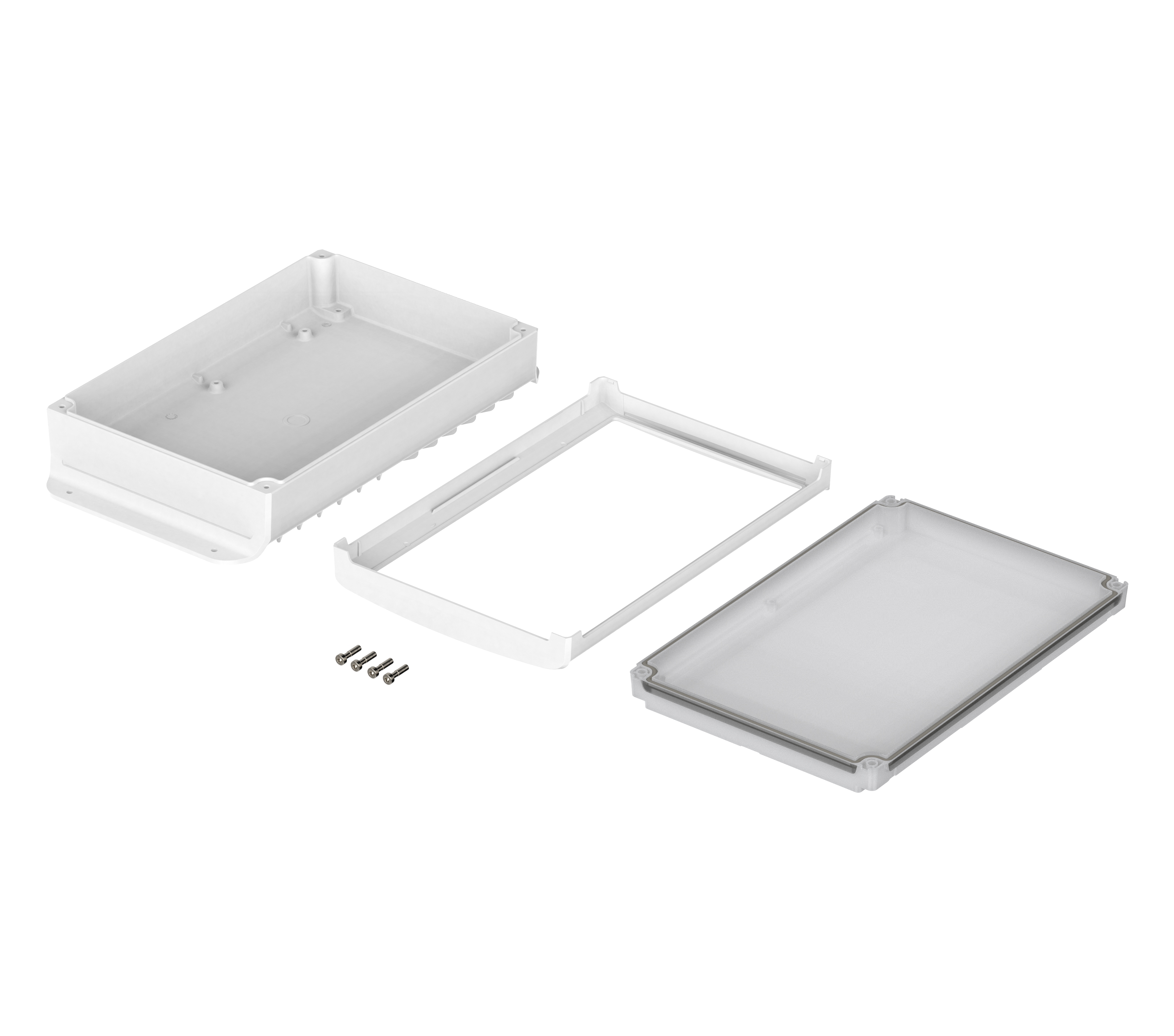 Bopla BoVersa Series White Polycarbonate General Purpose Enclosure, 323 x 185 x 76mm