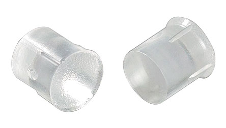 PLPC2-7MM Bivar, Panel Mount LED Light Pipe, Clear Round Lens
