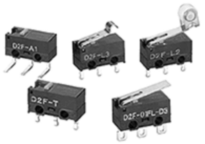 Omron Hinge Roller Lever Limit Switch, IP40, SPDT, 30V ac Max