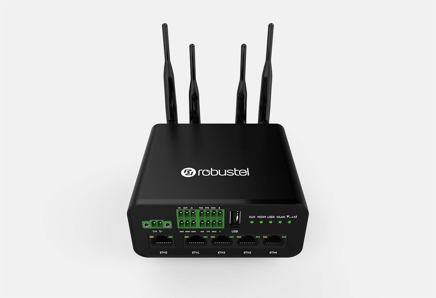 Robustel R1520-4L 2G, 3G, 4G, Ethernet, WiFi, 8 Ports