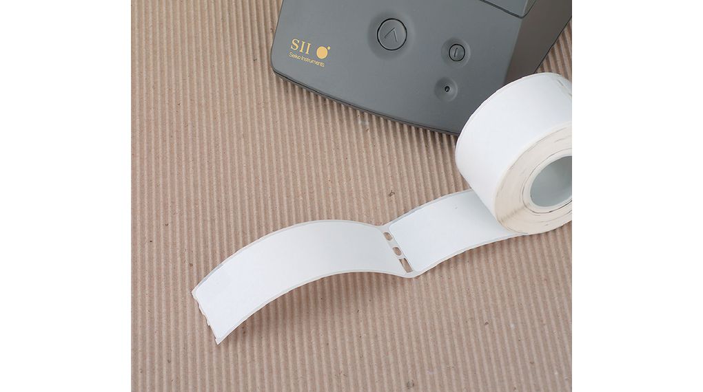 Seiko Instruments SLP White Label Roll, 28mm Width, 89mm Height, 130Per Roll Qty