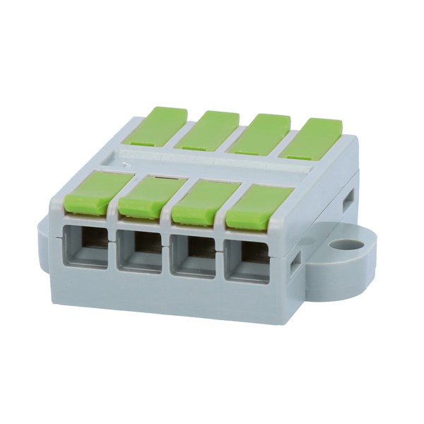 NEMIQ TB Series PCB Terminal Block, 4-Contact, 6.5mm Pitch, Surface Mount, 1-Row, Screw Termination