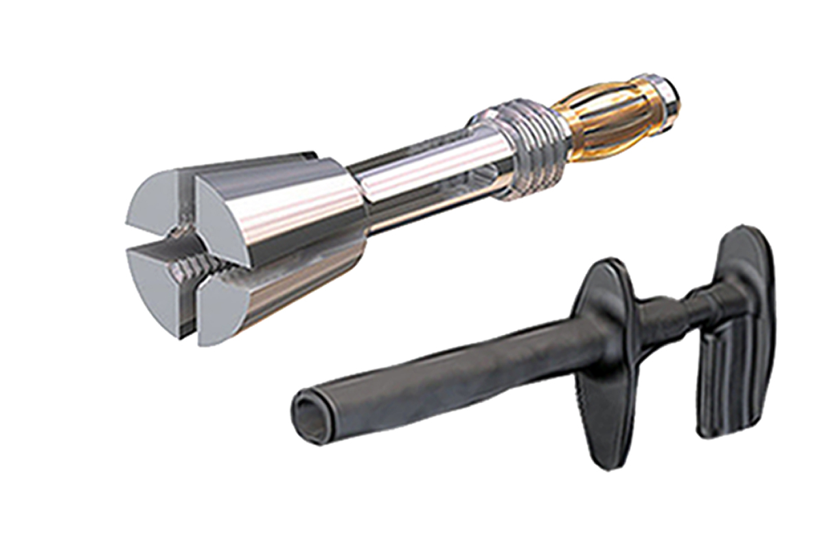 Staubli Black Grabber Clip, 20A, 1kV, 4mm Socket