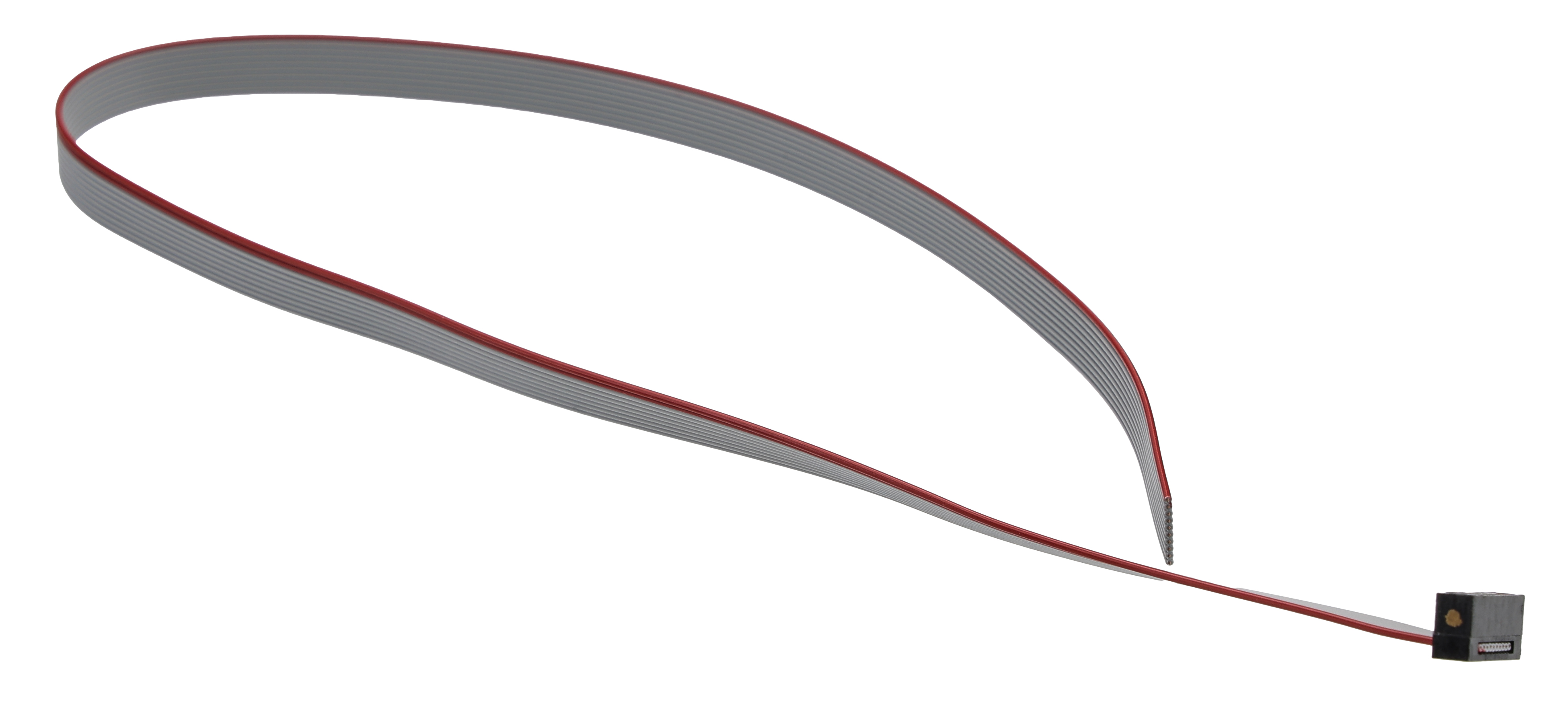 Samtec FFSD Series Flat Ribbon Cable, 10-Way, 1.27mm Pitch, 304.8mm Length, Tiger Eye IDC to Tiger Eye IDC