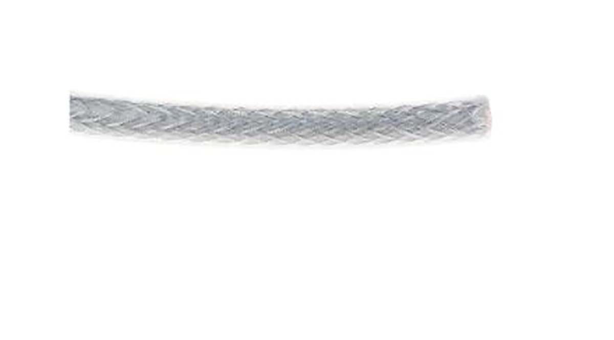 RS PRO SY Control Cable, 3 Cores 1 mm², Screened, 50 m, Transparent Polyvinyl Chloride Sheath