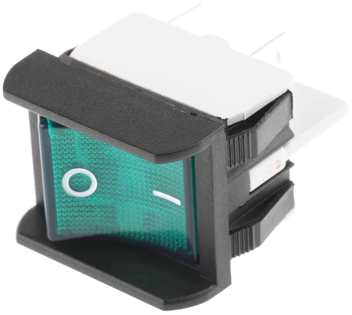 APEM Illuminated DPST, On-Off Rocker Switch Panel Mount