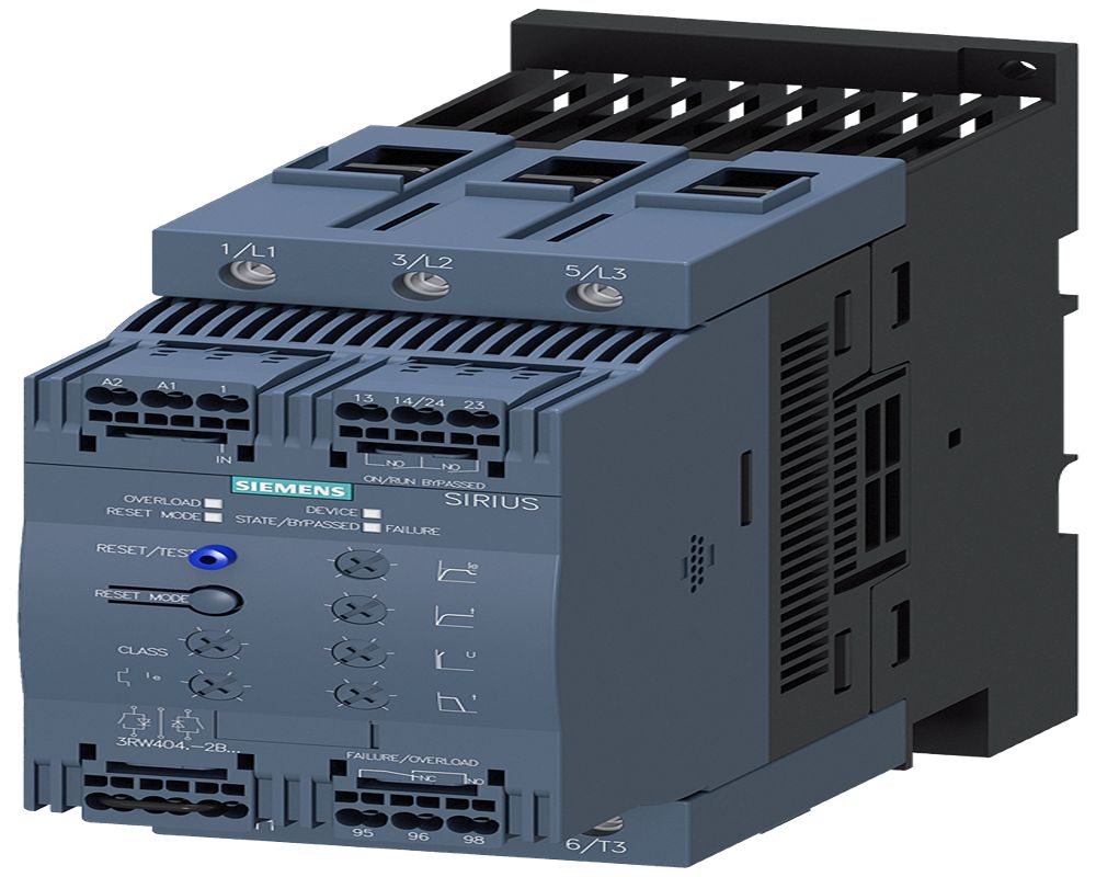 Siemens SIRIUS Soft Starter, , 55 kW, 200 → 480 V ac, 3 Phase, IP20
