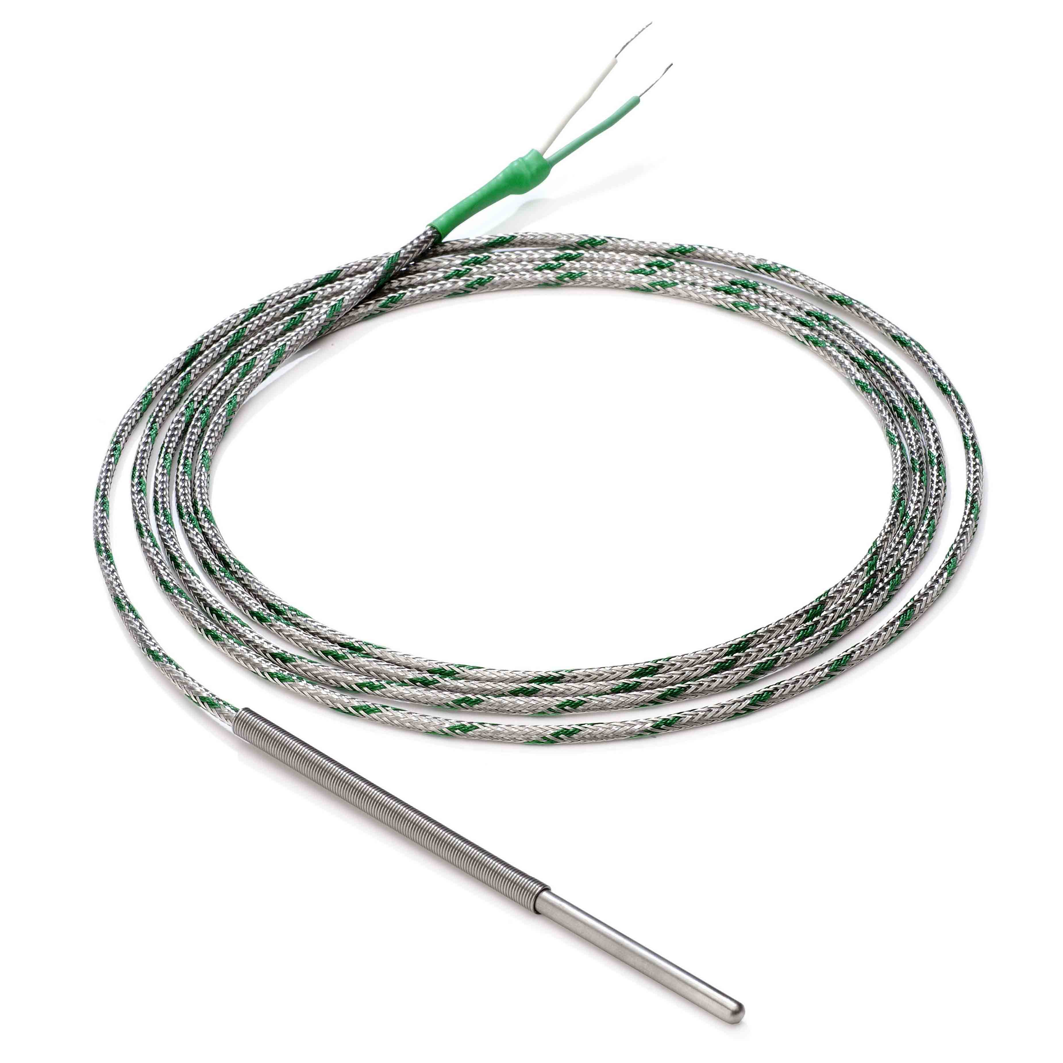 OmronSmooth Tube Type J Temperature Sensor 100mm Length, 6mm Diameter, 0°C → +400°C