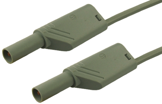 Hirschmann Test & Measurement, 32A, 1000V ac/dc, Grey, 1m Lead Length