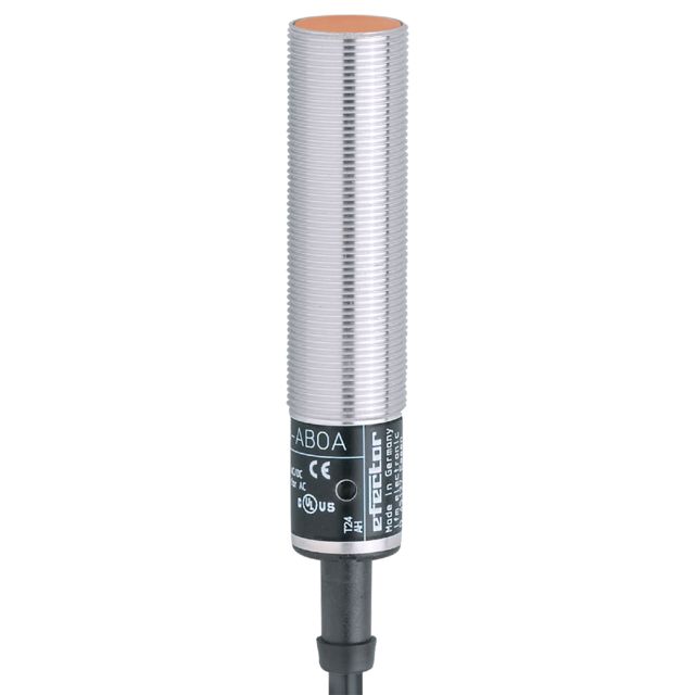 ifm electronic Inductive Threaded Barrel Proximity Sensor, M18, 5 mm Detection, PNP/NPN NO/NC, 10 → 55 V dc