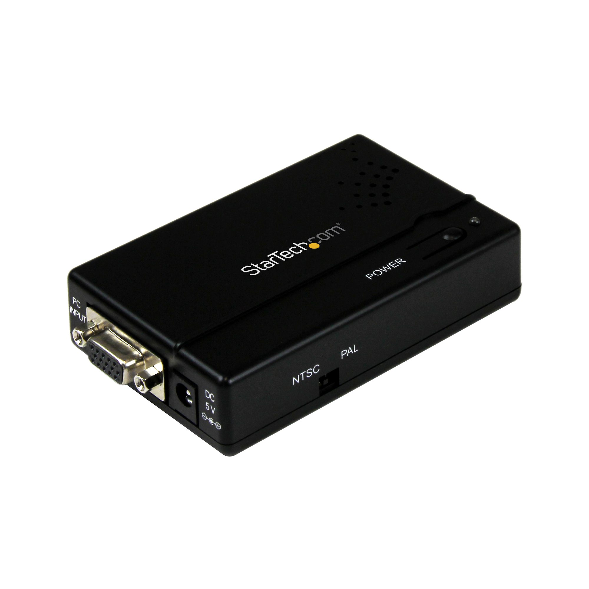 StarTech.com 2 port VGA to Composite, S-Video Video Converter, 100mm Length - 640 x 480 Maximum Resolution