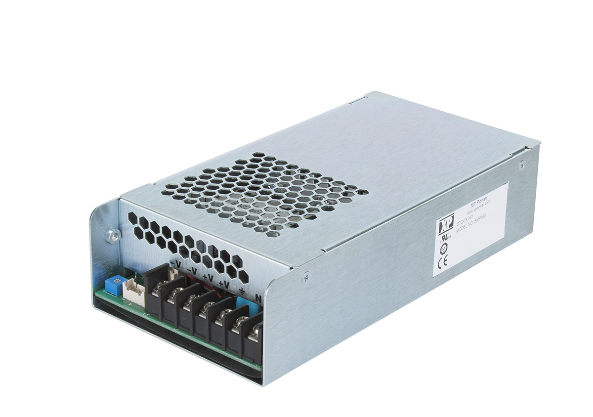 XP Power Switching Power Supply, SMP350PS15, 15V dc, 20.7 A, 22 A, 310 (90 → 180 V ac) W, 330 (180 → 264