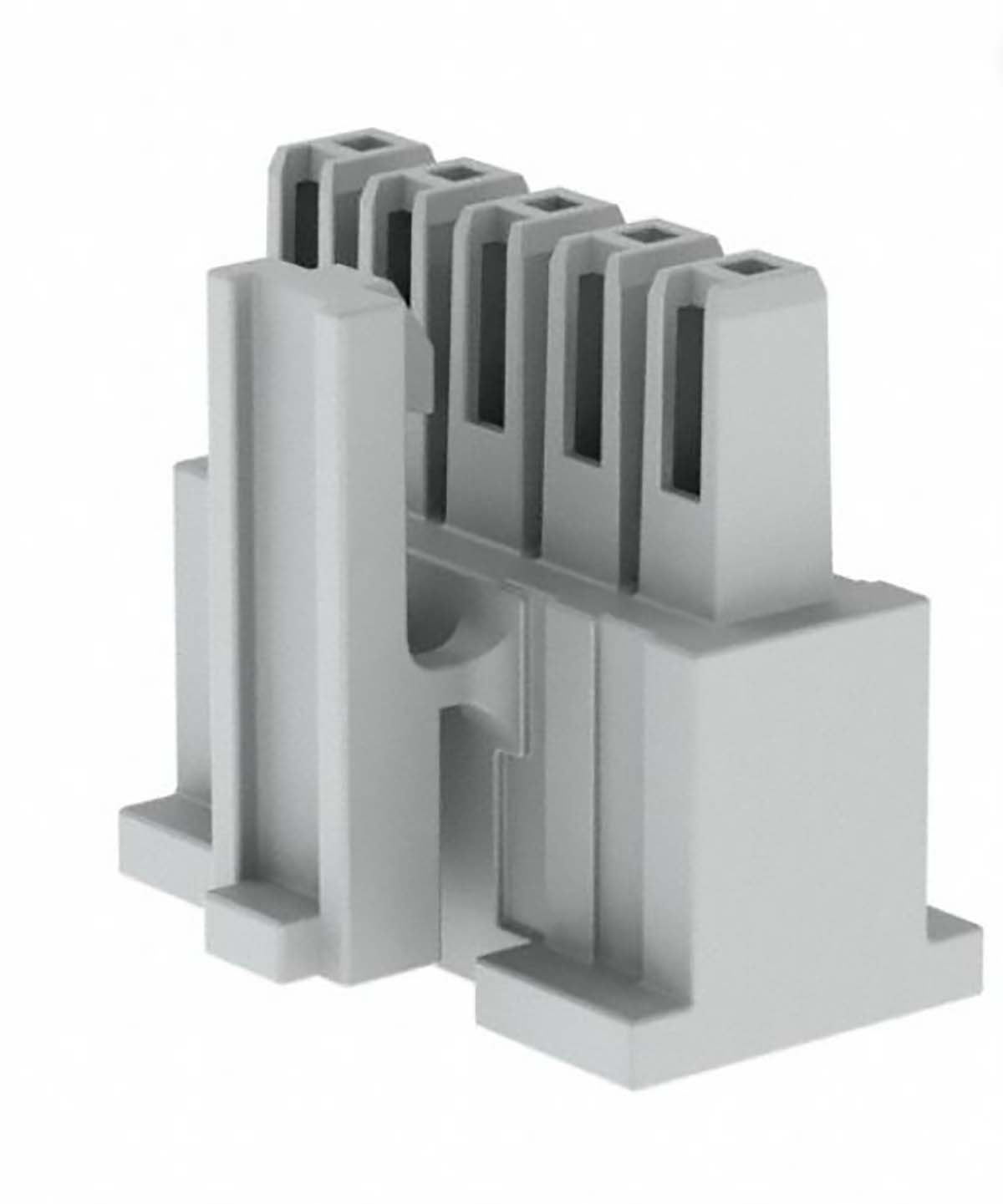 Samtec, IPD1 PCB Connector Housing, 2.54mm Pitch, 14 Way, 2 Row Top Entry