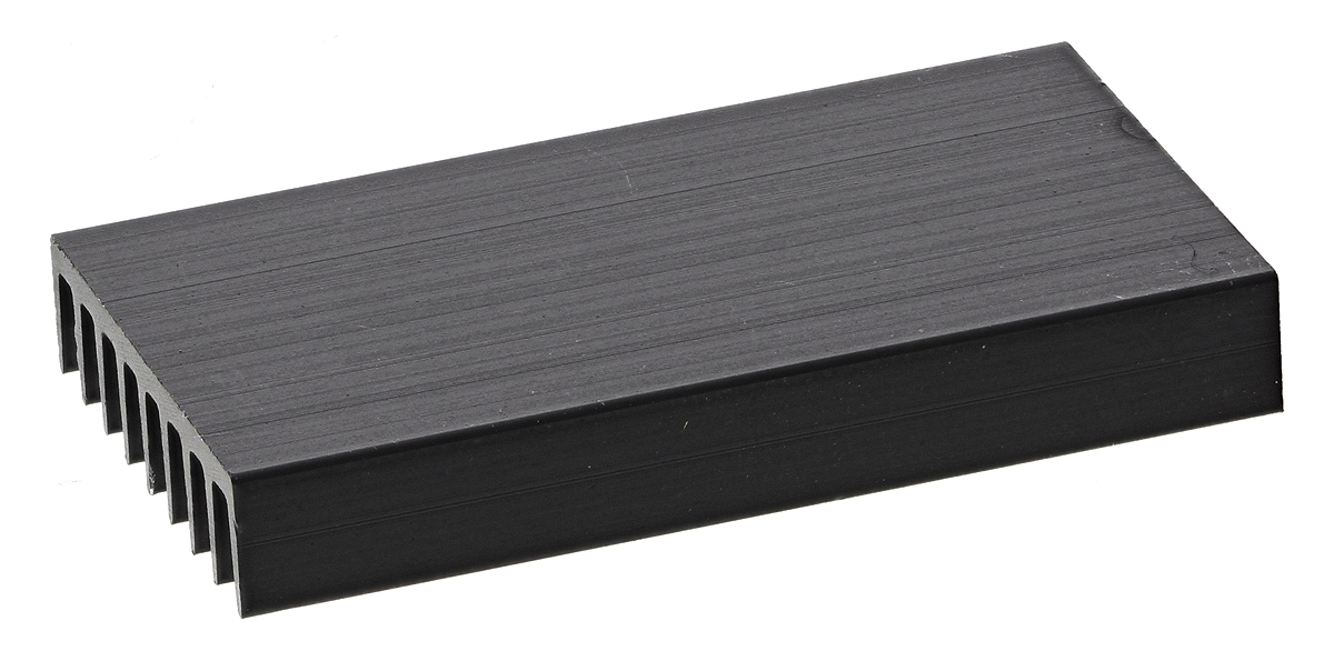 Fischer Elektronik Heatsink, Universal Rectangular Alu, 13K/W, 33 x 19 x 4.8mm