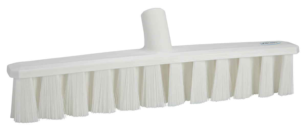 Vikan Broom, White With PET Bristles