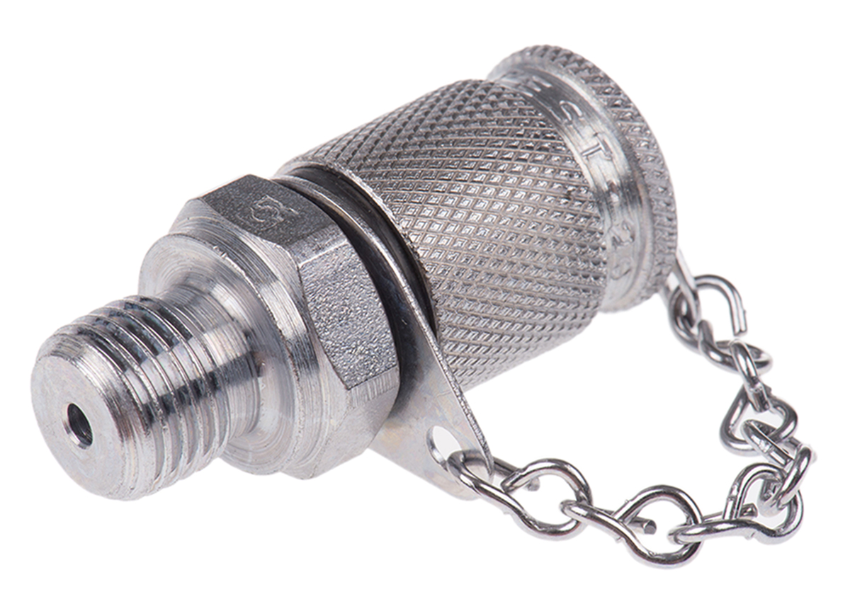 Stauff Hydraulic Test Point G 1/4 Male, SMK 20 R 1/4 VB